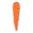 Small Seed Paper Shape Bookmark (1.75 x 5.5") - Carrot Style Shape